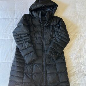 The North Face Women's Black Long Puffer Jacket